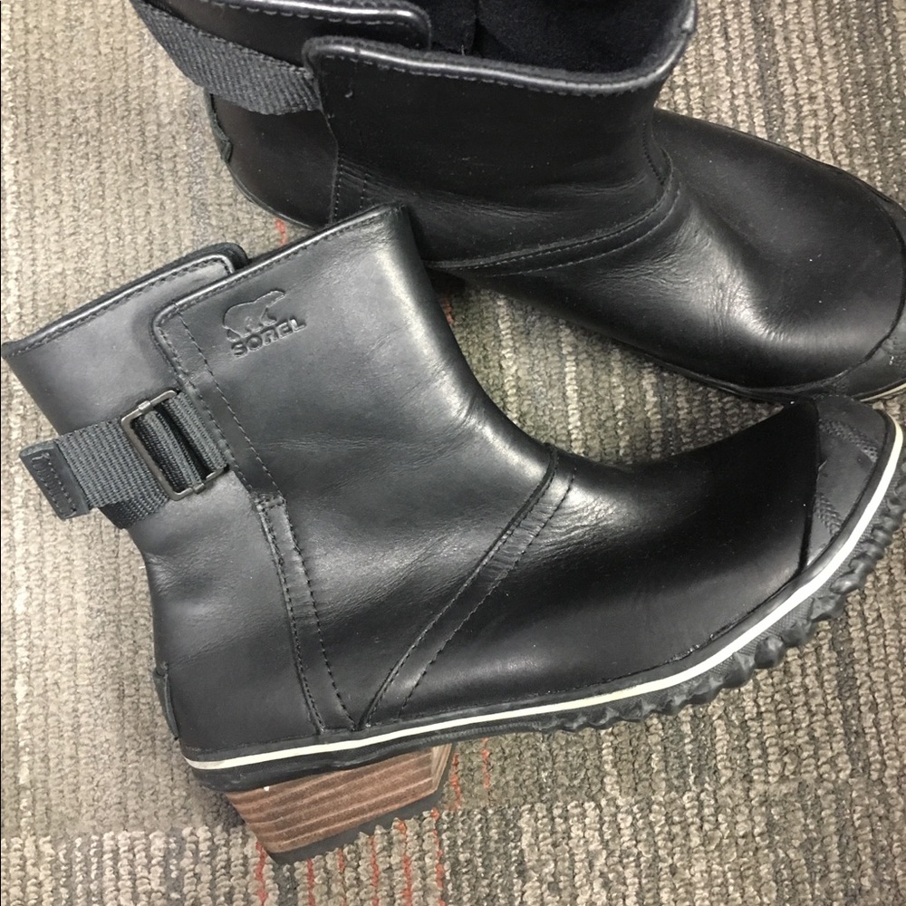 SOREL Leather Wood Boot 8.5